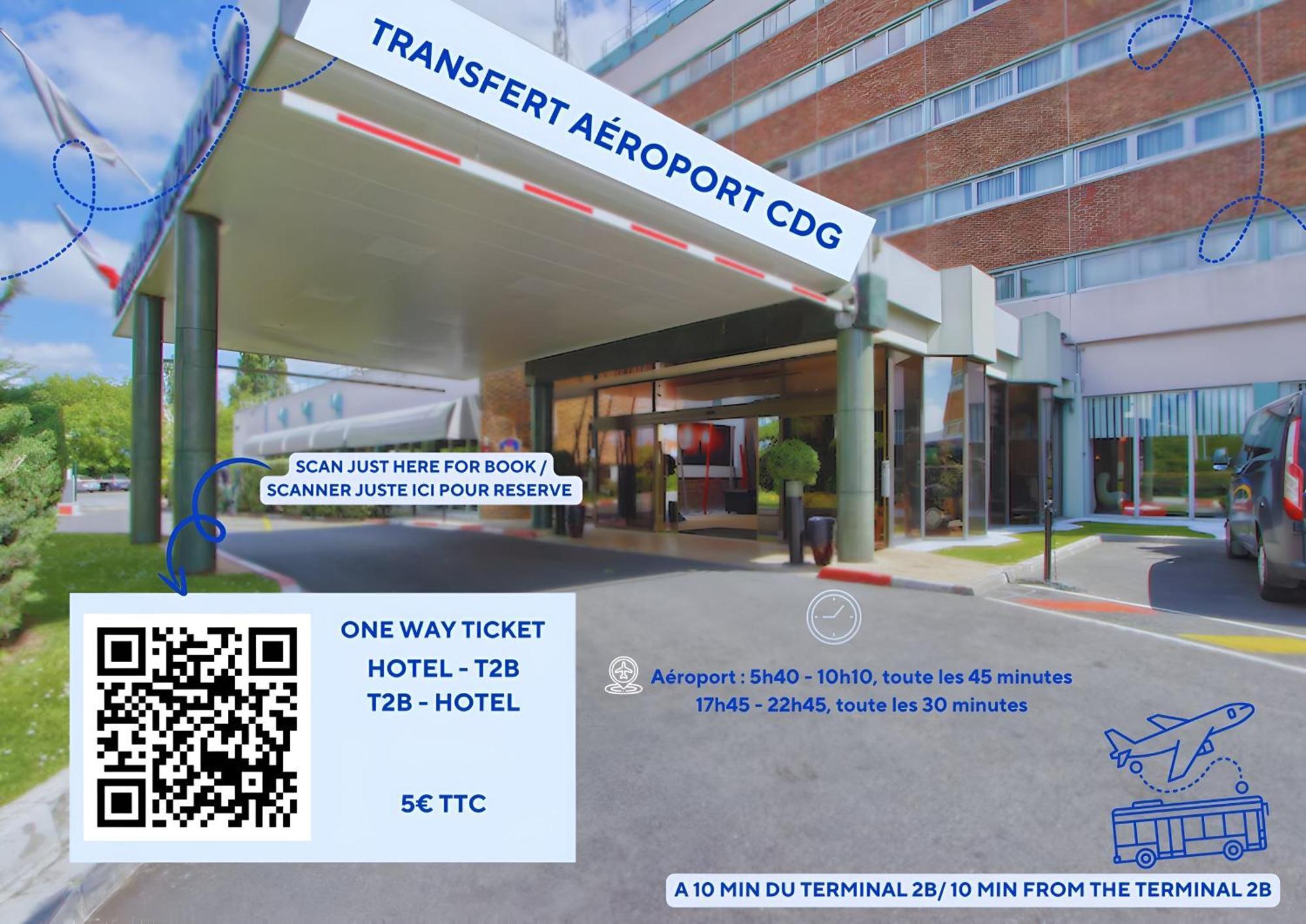Hotel Inn Paris Cdg Airport Roissy-en-France Bagian luar foto